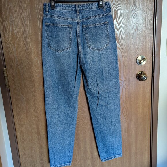 PrettyLittleThing Denim Mom Jeans, 6 - Picture 2 of 6